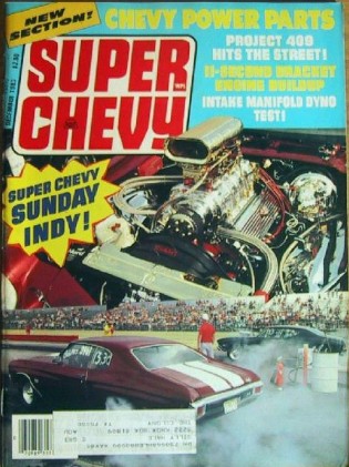 SUPER CHEVY 1983 DEC - L-88 CHEVELLE, V8/V6 POWER PARTS